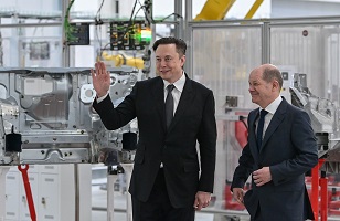 Scholz supports Tesla expansion and condemns attack on power supply