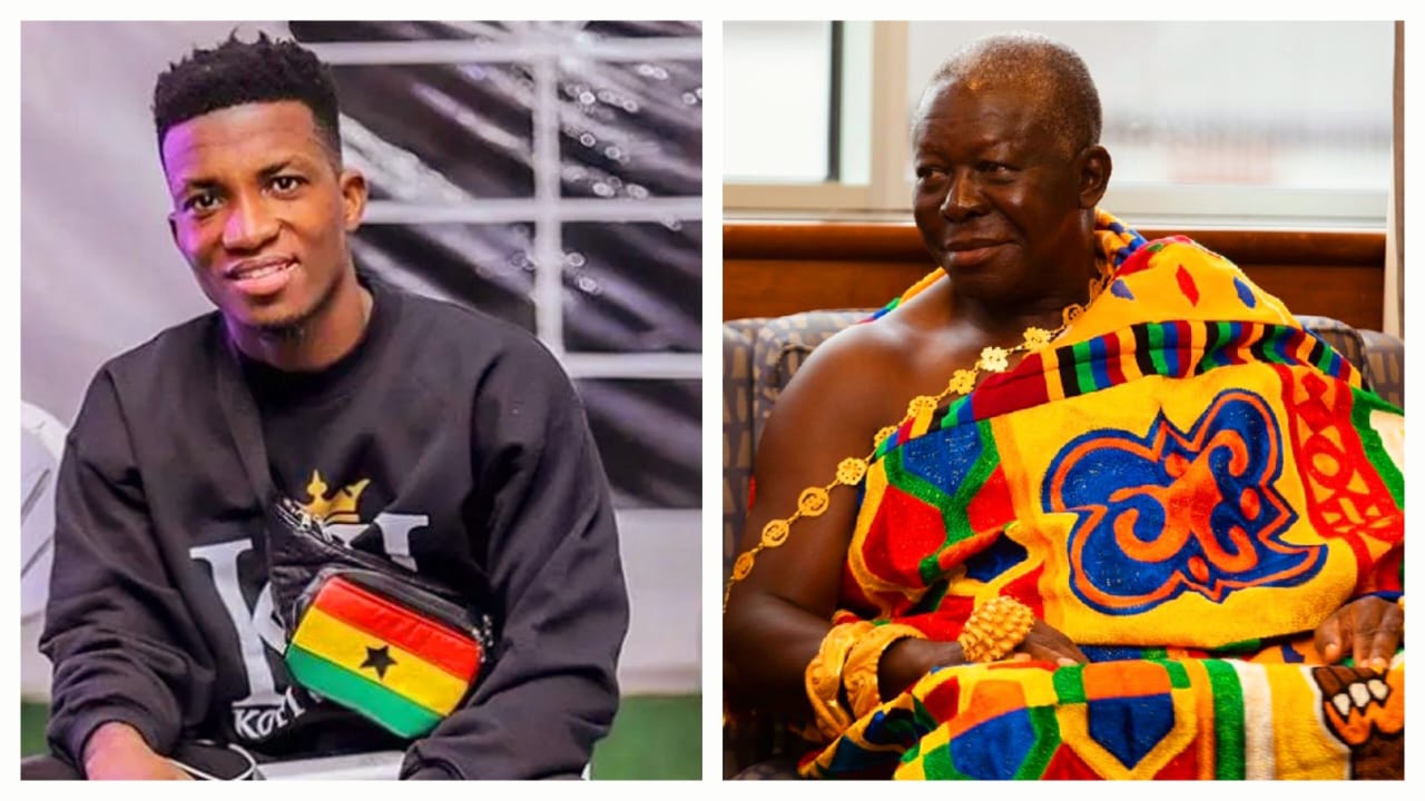 Kofi Kinaata and Otumfuo Osei Tutu II