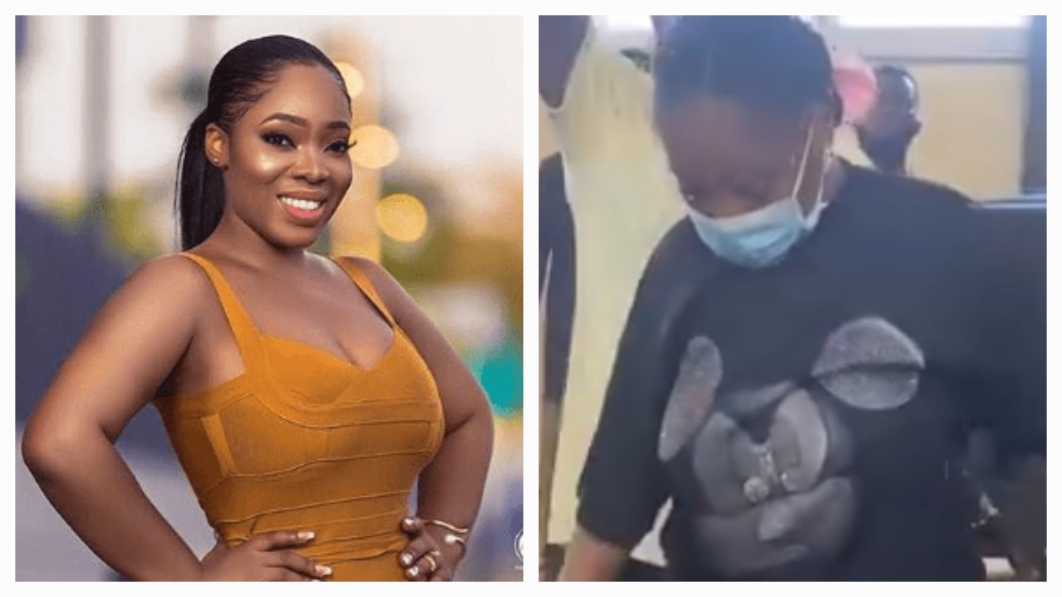 New video of Moesha Boduong struggling to walk
