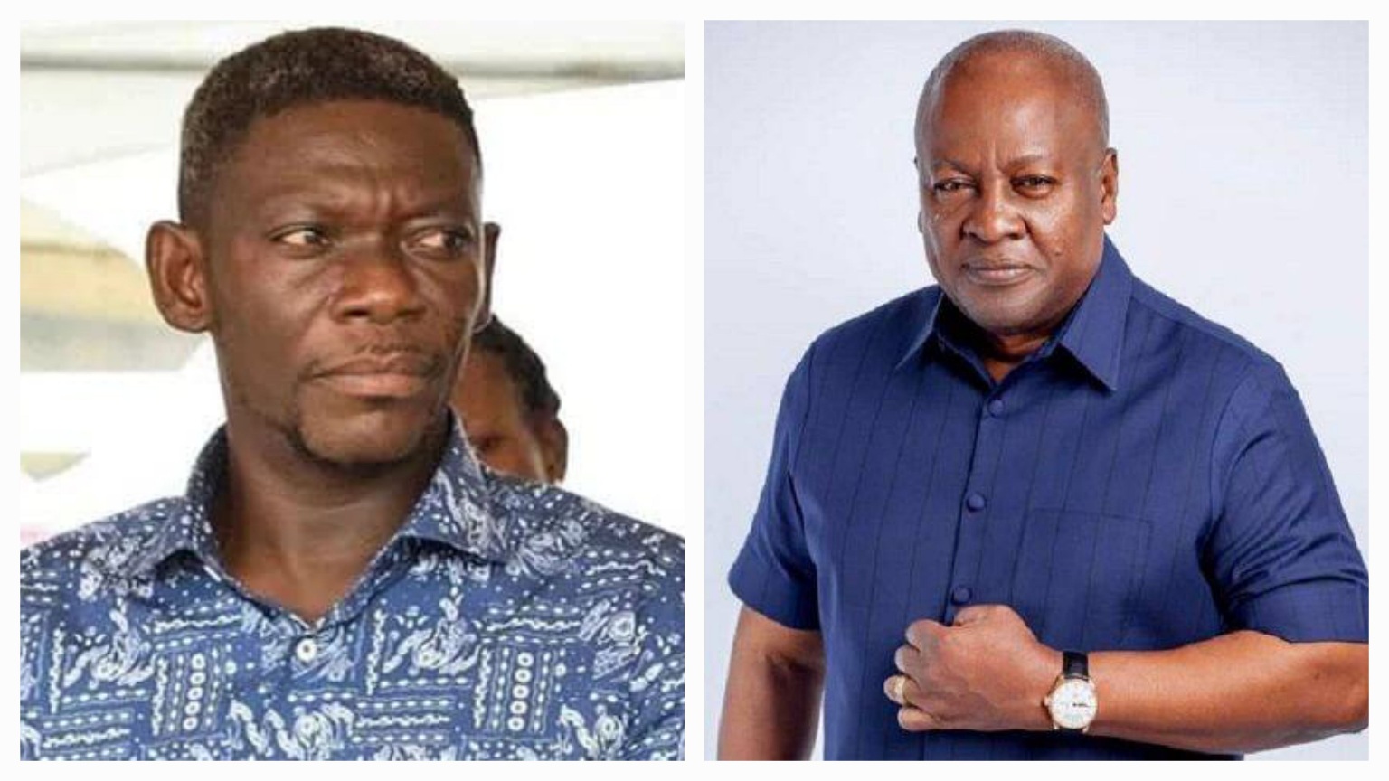 Agya Koo and John Mahama