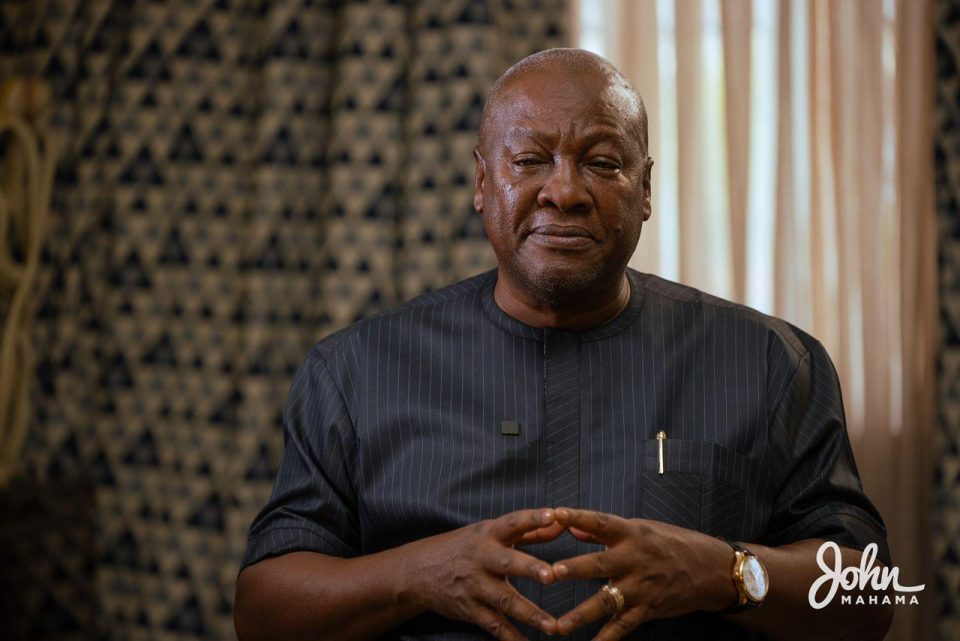 President John Dramani Mahama suspends duties, orders 3 days of mourning as Ghana mourns 8 killed in military helicopter crash, including two cabinet ministers.