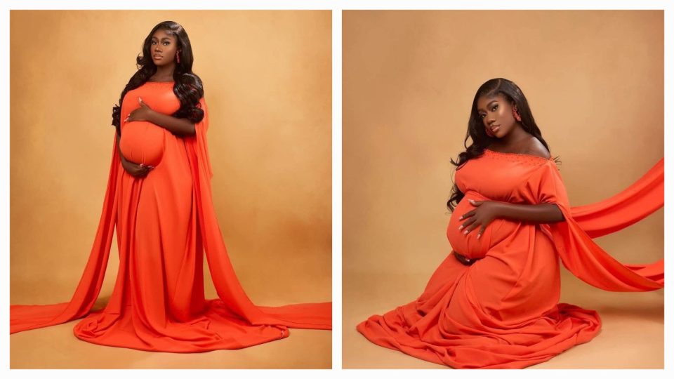 Baby bump photos and video of Hajia Bintu