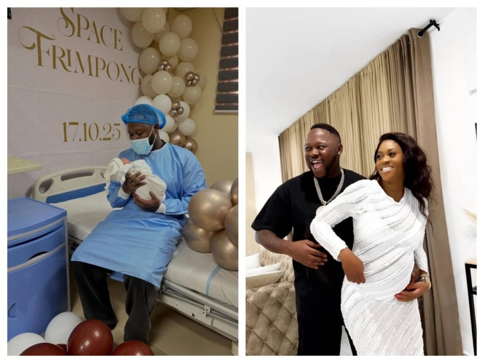 Medikal and Eazzy welcome new baby - Space Frimpong