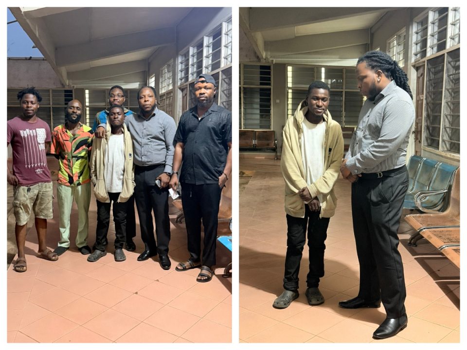 Edem and Rapper Agbeko