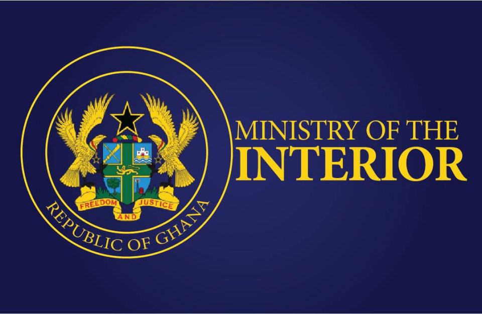 Ghana’s Interior Ministry opens nationwide recruitment for Police, Prisons, Fire, and Immigration Services from Nov 15 to Dec 15.