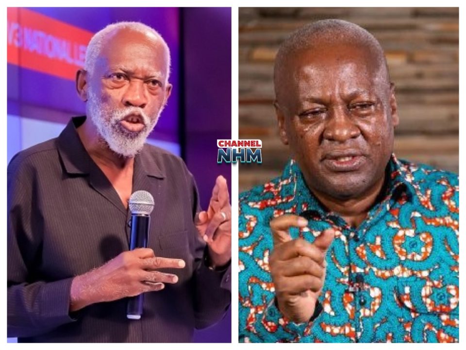 Prof. Stephen Adei and President John Dramani Mahama