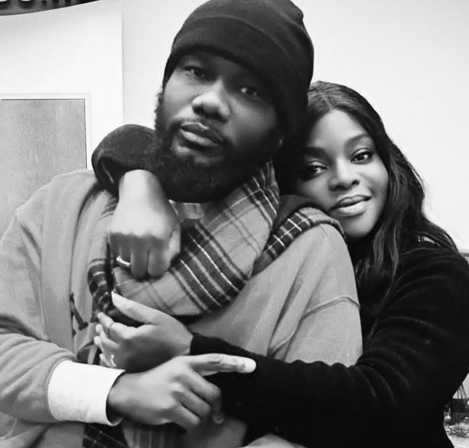 Prince David Osei and his wife Nana Ama Asieduaa Korankye