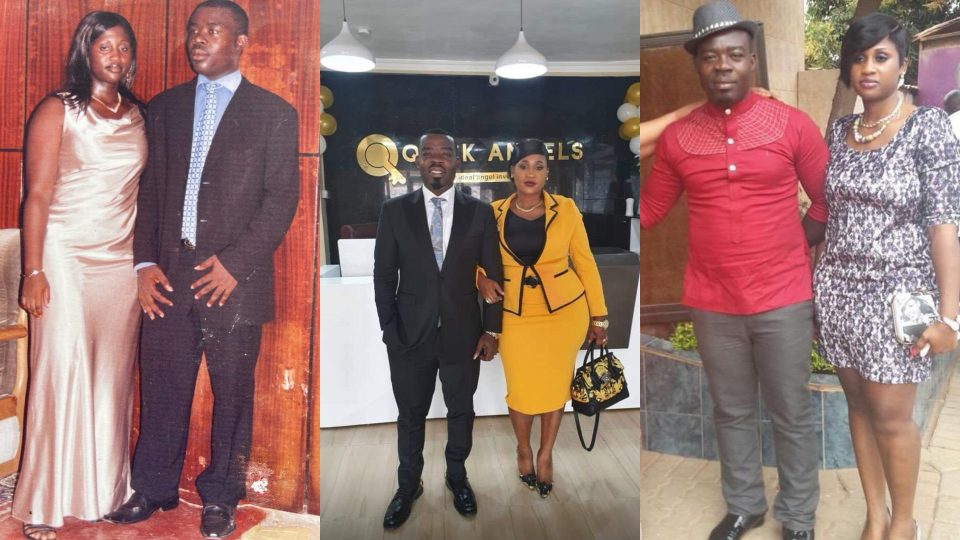 Richard Nii Armah Quaye and Ex wife Joana