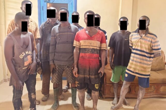 10 Obuasi illegal miners