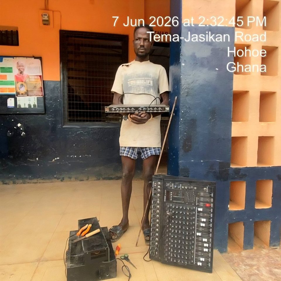 Hohoe church thief