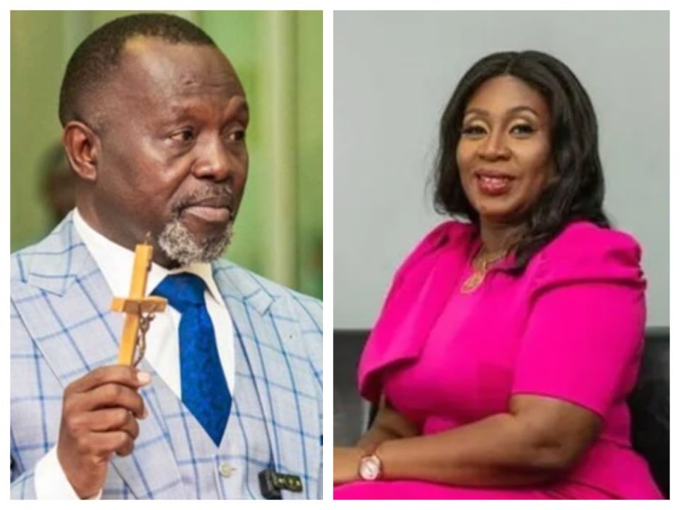 Attorney General Dominic Ayine and Sedina Tamakloe Attionu