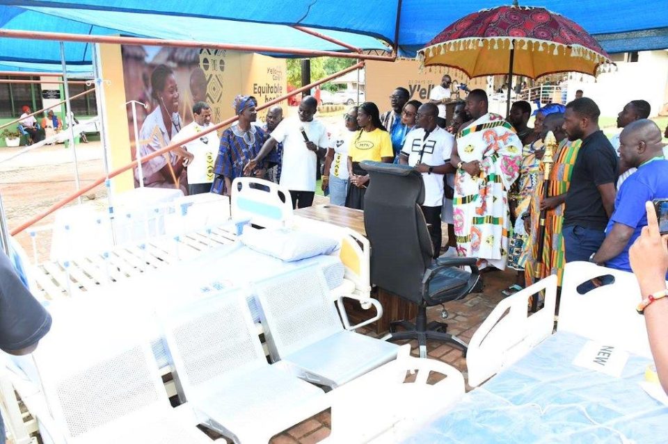 MTN Ghana Refurbishes 3,888 Hospital Beds, Expands Health Screening and WASH Programmes Nationwide