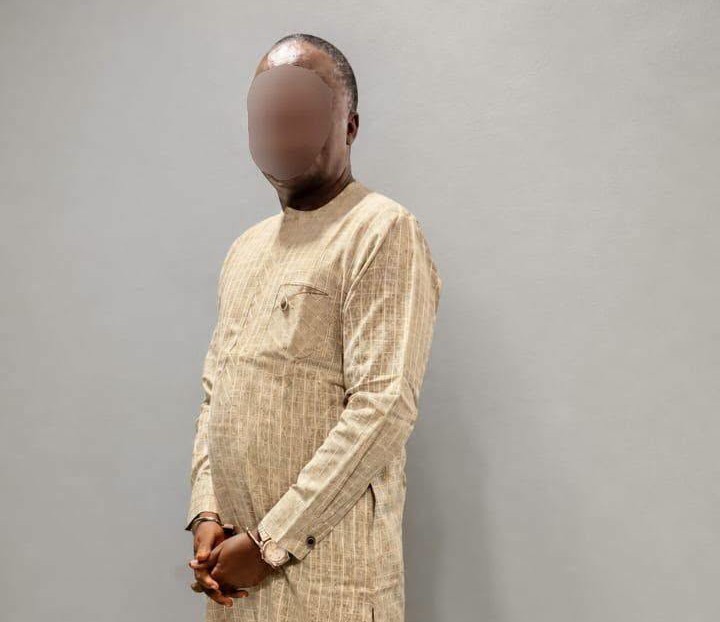 Sibamay Zakaria is in police custody after a viral video allegedly showed him assaulting a pastor detained over alleged religious insults.
