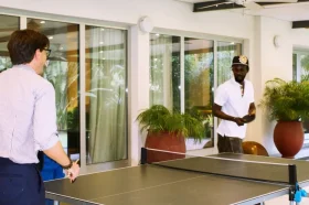 Black Sherif and German Ambassador to Ghana Frederik Landshöft