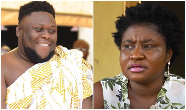 Oteele and wife Gifty Nana Afriyie
