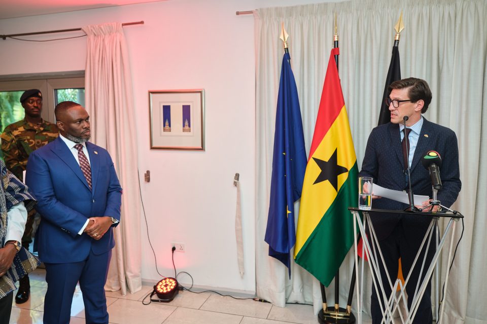 German Ambassador to Ghana, Frederik Landshoeft